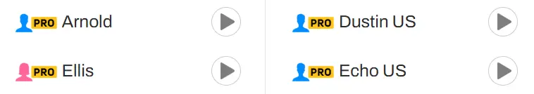 Step 2: Choose Voice